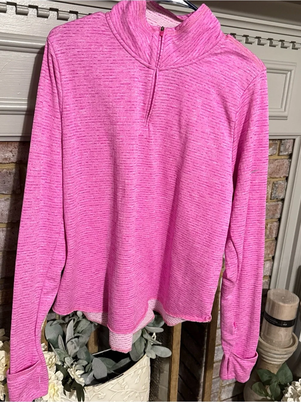 NIKE RUNNING LOT OF 2 THERMAL HALF ZIP PULLOVER EUC